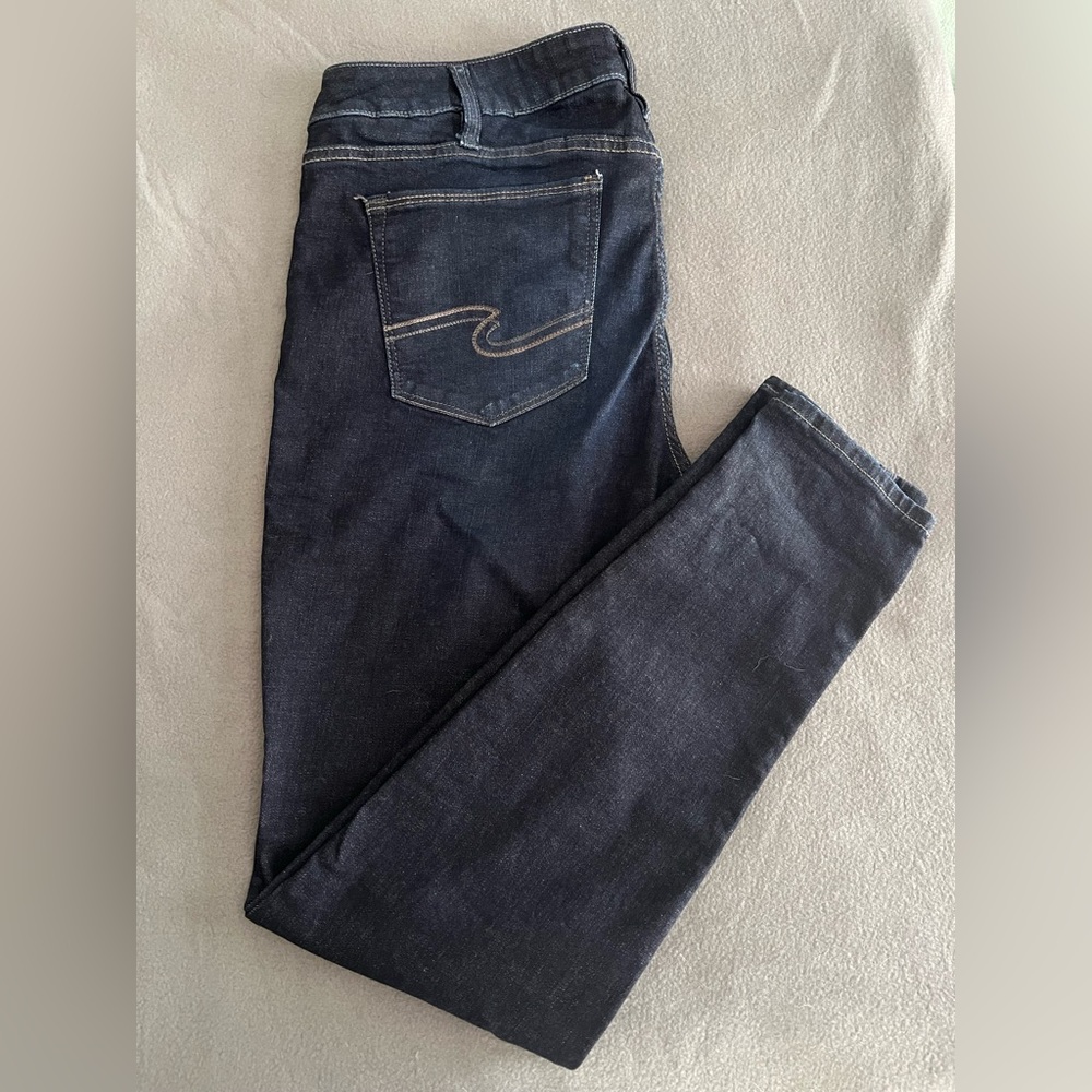 Silver Jeans Elyse Skinny Jeans size 32